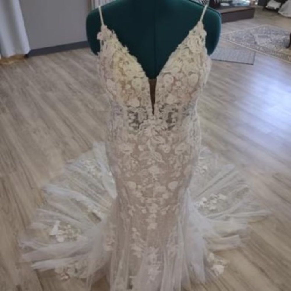 Morilee "Desiree" fit and flare gown. - Picture 2 of 9